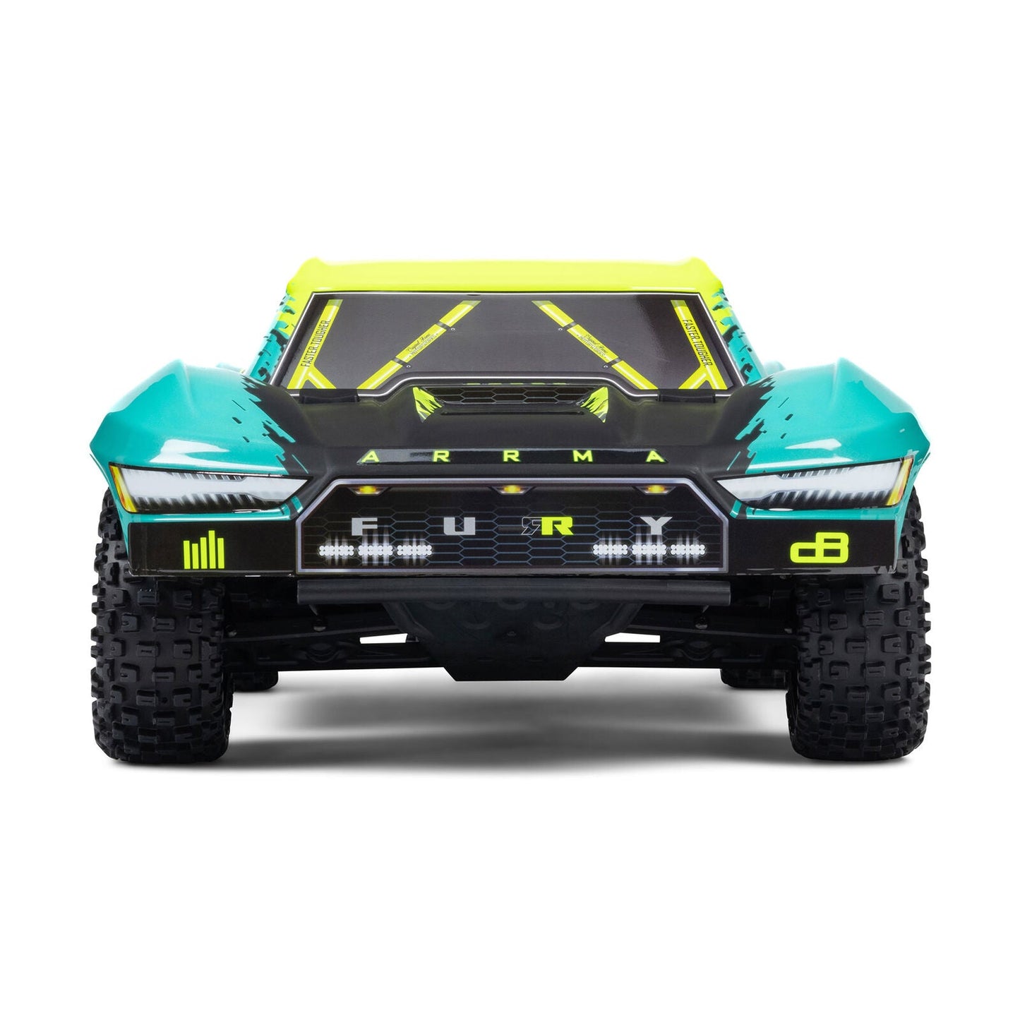 Arrma 1/10 FURY 2wd 223S BLX Brushless Short Course Truck RTR with DSC, Green