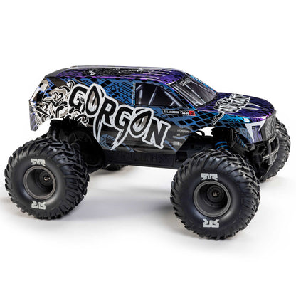 1/10 GORGON 223S 2WD RTR Brushless Monster Truck, Blue/Black