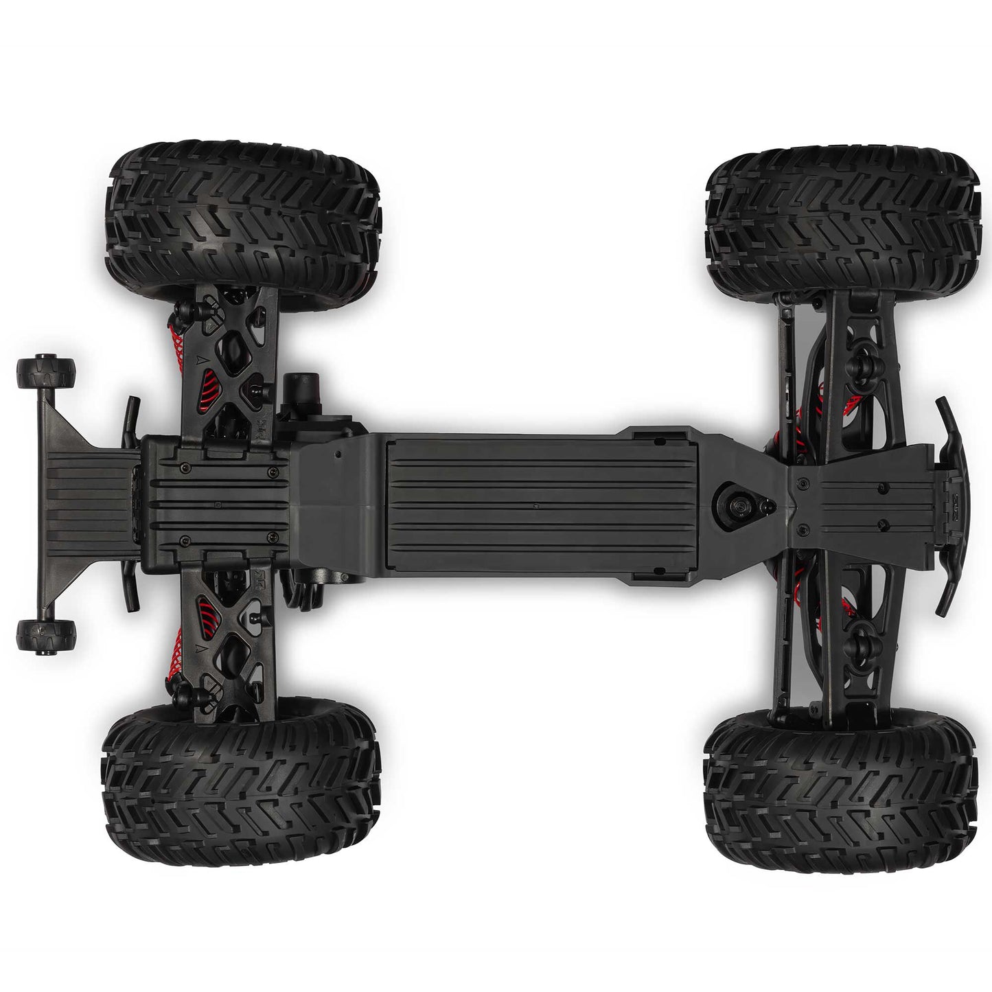 1/10 GORGON 223S 2WD RTR Brushless Monster Truck, Red/Black