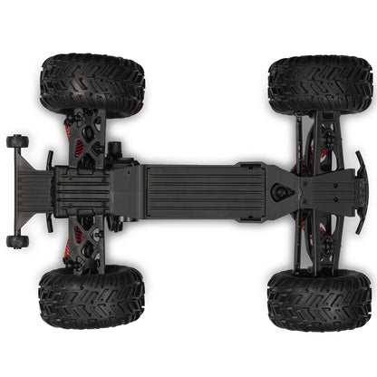 1/10 GORGON 223S 2WD RTR Brushless Monster Truck, Red/Black