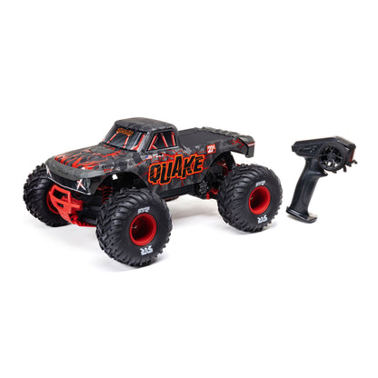 Arrma 1/10 QUAKE 223S 2WD RTR Brushless Monster Truck, Red