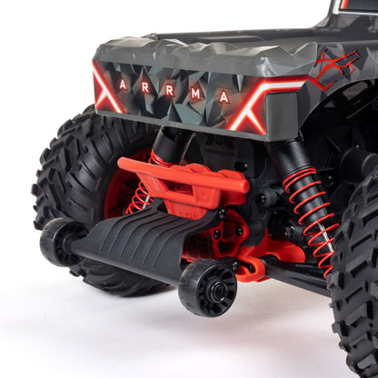 Arrma 1/10 QUAKE 223S 2WD RTR Brushless Monster Truck, Red