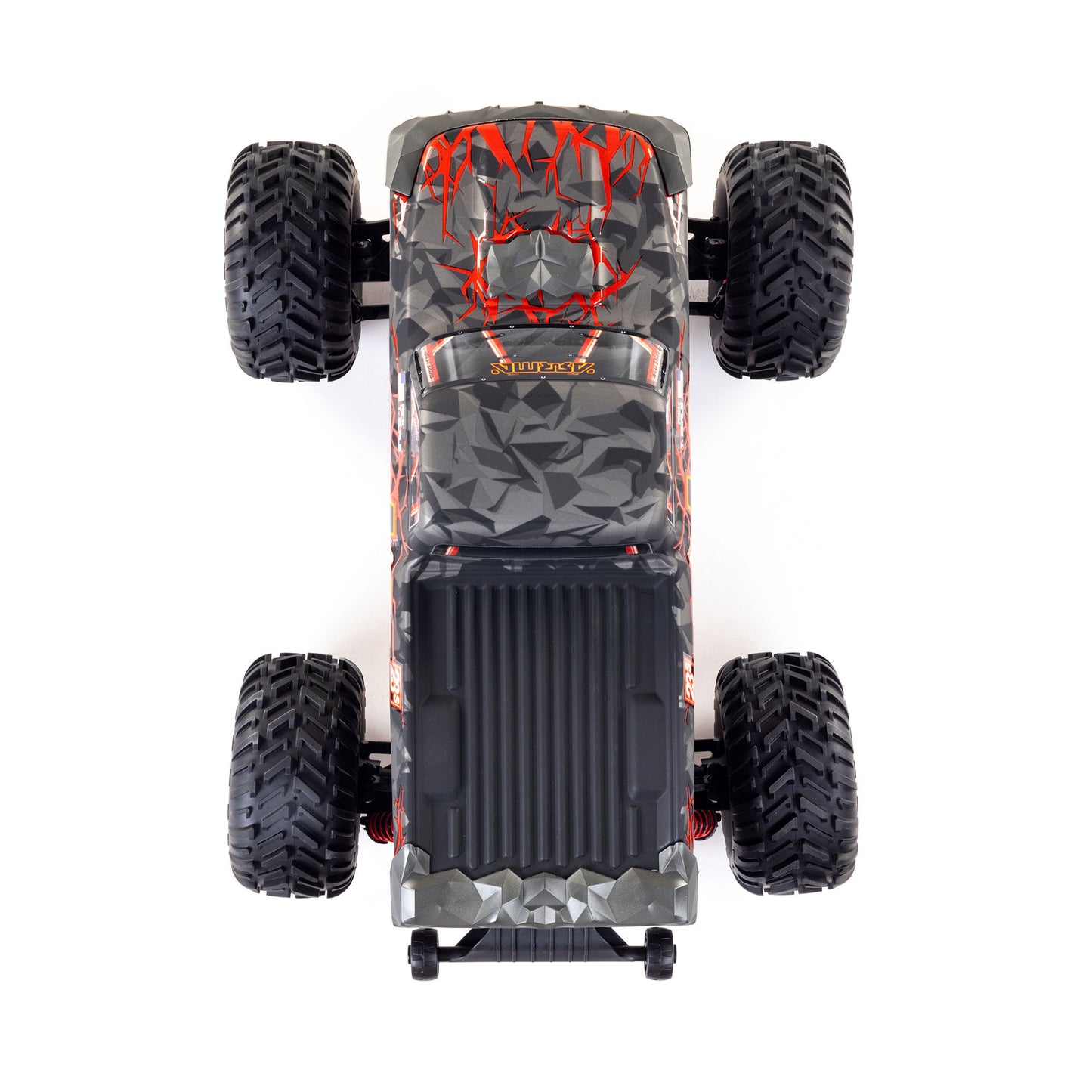 Arrma 1/10 QUAKE 223S 2WD RTR Brushless Monster Truck, Red