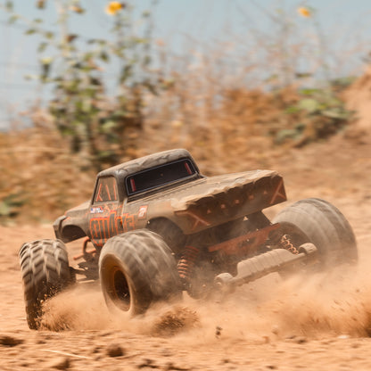 Arrma 1/10 QUAKE 223S 2WD RTR Brushless Monster Truck, Red