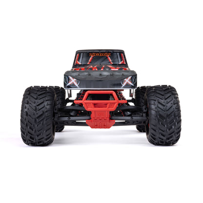 Arrma 1/10 QUAKE 223S 2WD RTR Brushless Monster Truck, Red