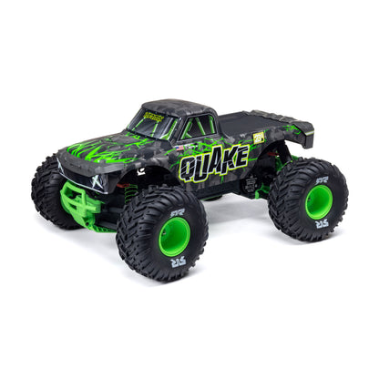 Arrma 1/10 QUAKE 223S 2WD RTR Brushless Monster Truck, Green