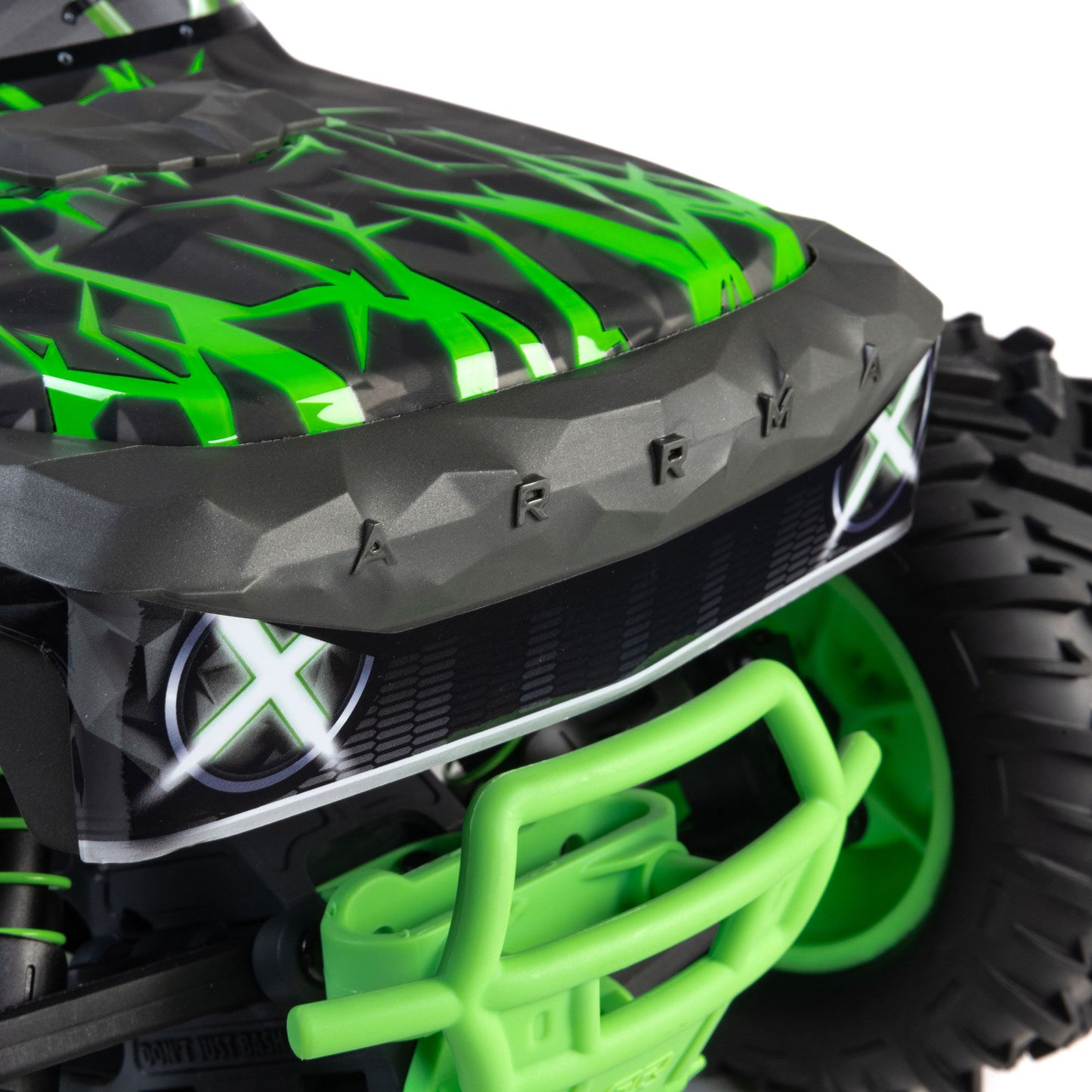 Arrma 1/10 QUAKE 223S 2WD RTR Brushless Monster Truck, Green