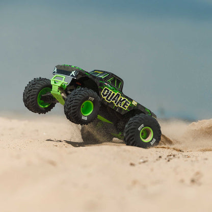 Arrma 1/10 QUAKE 223S 2WD RTR Brushless Monster Truck, Green