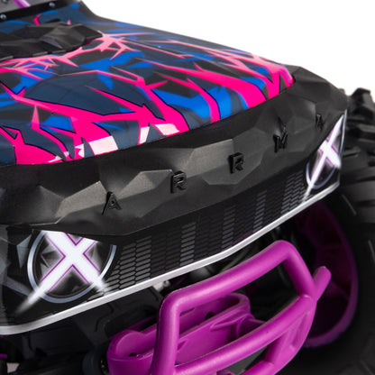 Arrma 1/10 QUAKE 223S 2WD RTR Brushless Monster Truck, Purple