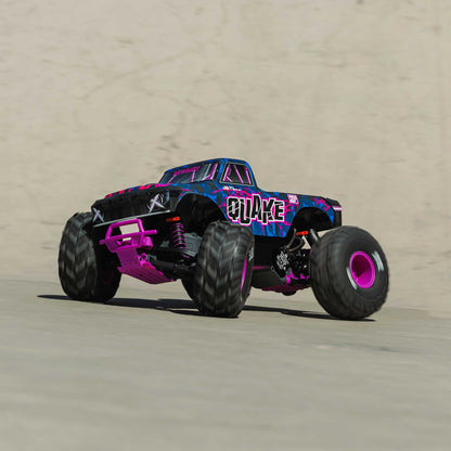 Arrma 1/10 QUAKE 223S 2WD RTR Brushless Monster Truck, Purple