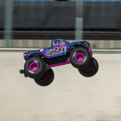 Arrma 1/10 QUAKE 223S 2WD RTR Brushless Monster Truck, Purple