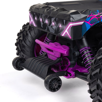 Arrma 1/10 QUAKE 223S 2WD RTR Brushless Monster Truck, Purple