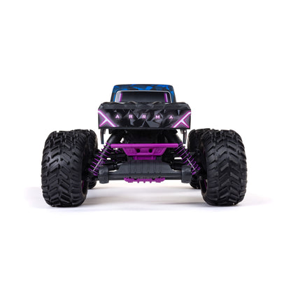 Arrma 1/10 QUAKE 223S 2WD RTR Brushless Monster Truck, Purple