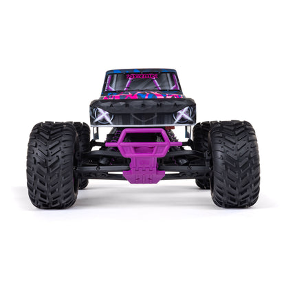 Arrma 1/10 QUAKE 223S 2WD RTR Brushless Monster Truck, Purple