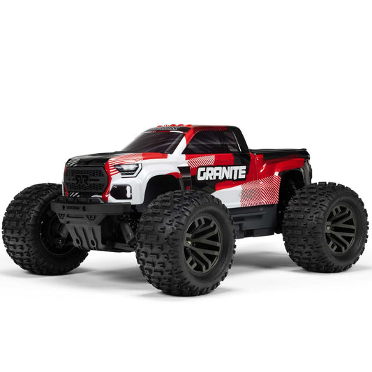 ARRMA 1/10 GRANITE 223S DSC 4X4 RTR Brushless Monster Truck, Red