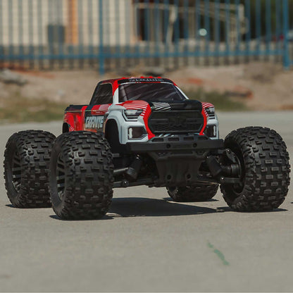 Arrma 1/10 GRANITE 223S DSC 4X4 RTR Brushless Monster Truck, Red