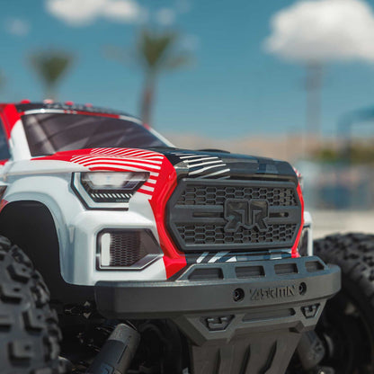 Arrma 1/10 GRANITE 223S DSC 4X4 RTR Brushless Monster Truck, Red