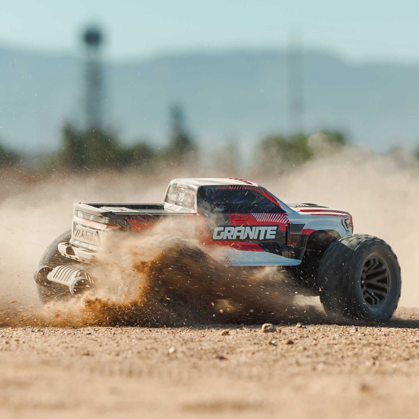 Arrma 1/10 GRANITE 223S DSC 4X4 RTR Brushless Monster Truck, Red