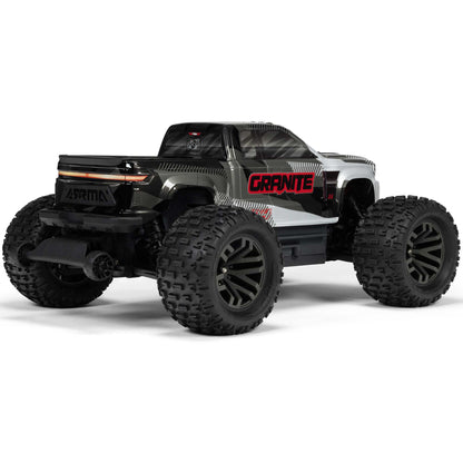 Arrma 1/10 GRANITE 4X4 223S BLX BRUSHLESS MONSTER TRUCK RTR WITH DSC, GUN METAL