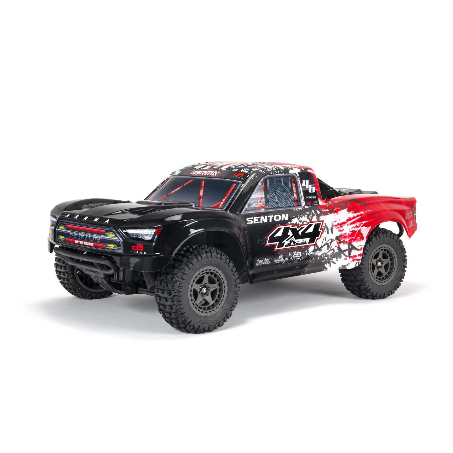 Arrma 1/10 SENTON 3S 4X4 RTR Brushless Short Course Truck, Red