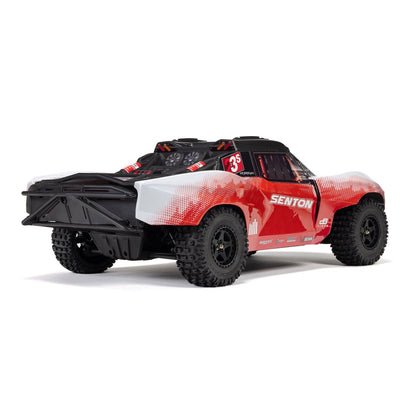 ARRMA 1/10 SENTON 223S BLX Brushless 4X4 Short Course Truck RTR with DSC, Red