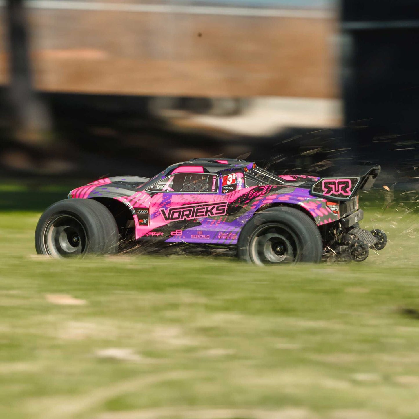 Arrma 1/10 VORTEKS 223S DSC 4X4 RTR Brushless Stadium Truck, Purple