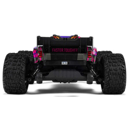 Arrma 1/10 VORTEKS 223S DSC 4X4 RTR Brushless Stadium Truck, Purple