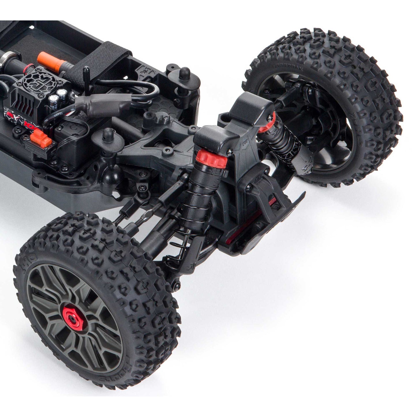 Arrma 1/8 TYPHON 3S 4X4 RTR Brushless Buggy, Red