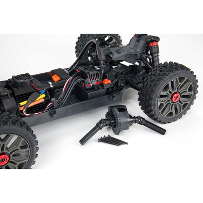 Arrma 1/8 TYPHON 3S 4X4 RTR Brushless Buggy, Red