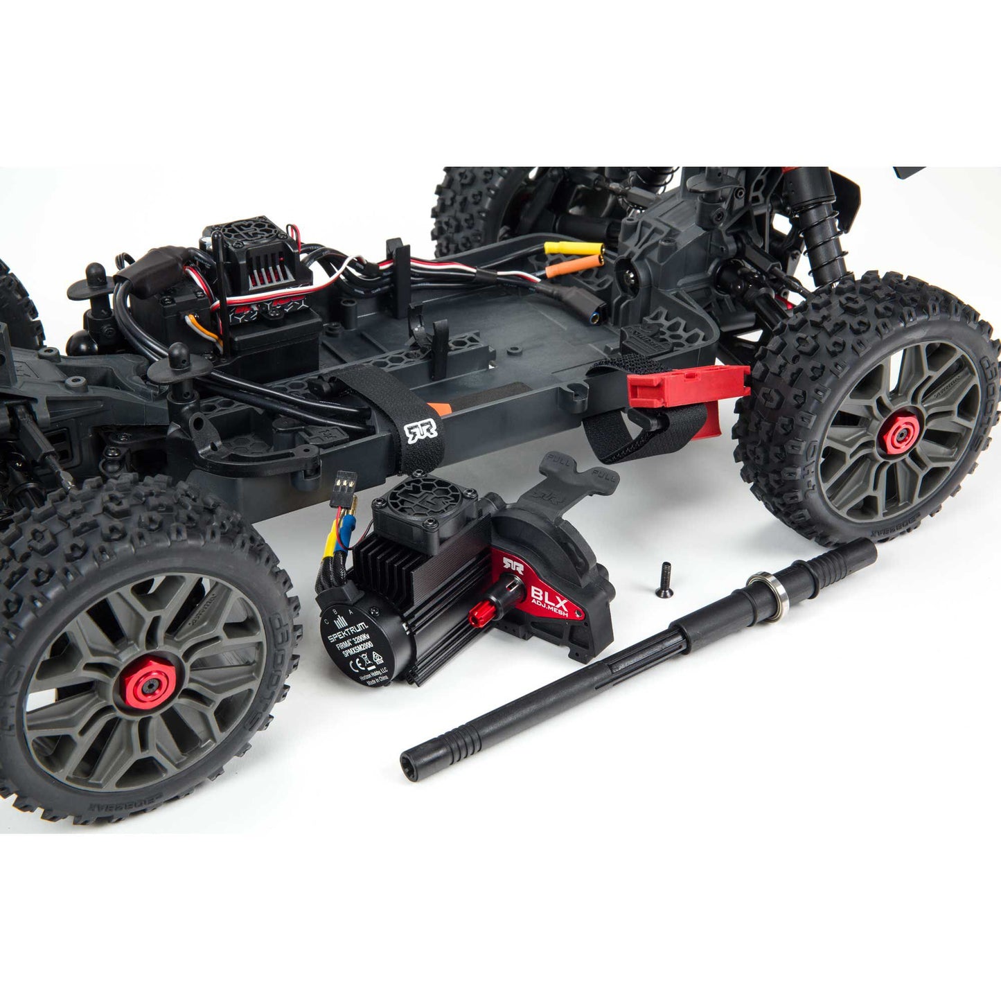 Arrma 1/8 TYPHON 3S 4X4 RTR Brushless Buggy, Red