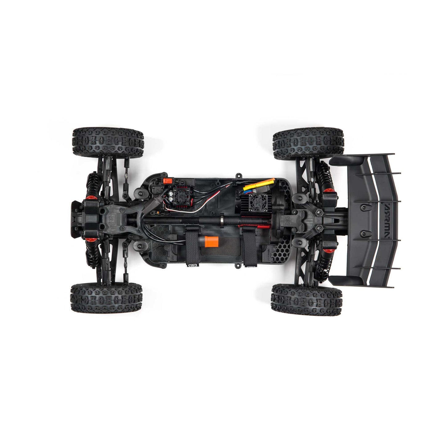 Arrma 1/8 TYPHON 3S 4X4 RTR Brushless Buggy, Red
