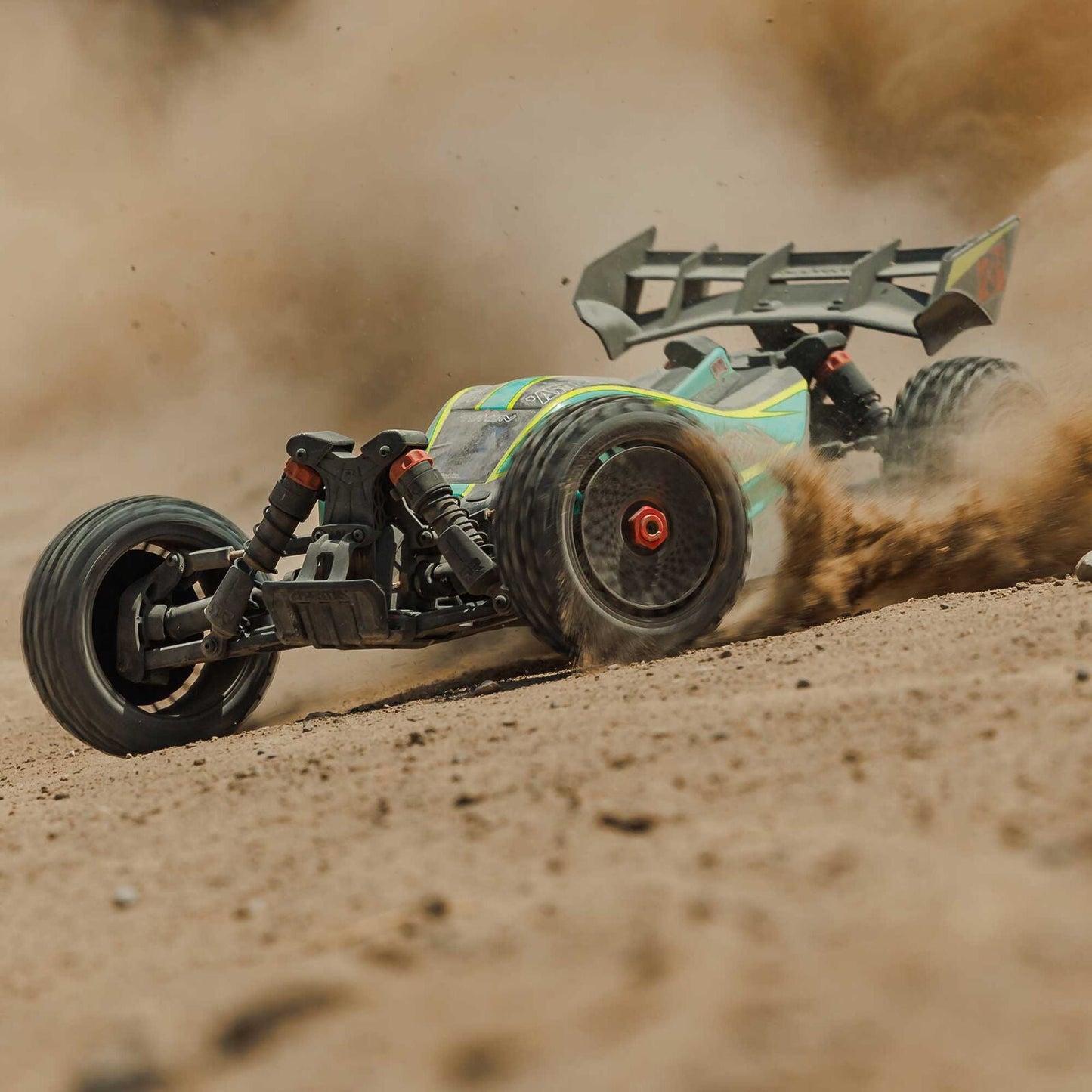 Arrma 1/8 TYPHON 223S BLX Brushless 4X4 Buggy RTR with DSC, Green