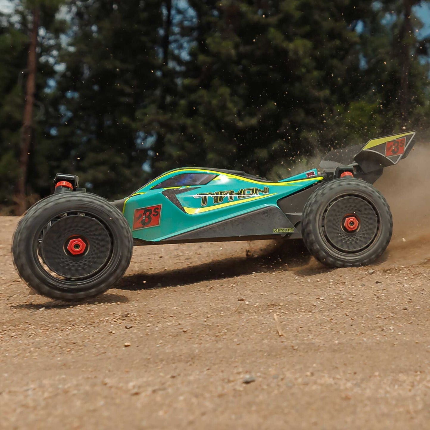 Arrma 1/8 TYPHON 223S BLX Brushless 4X4 Buggy RTR with DSC, Green