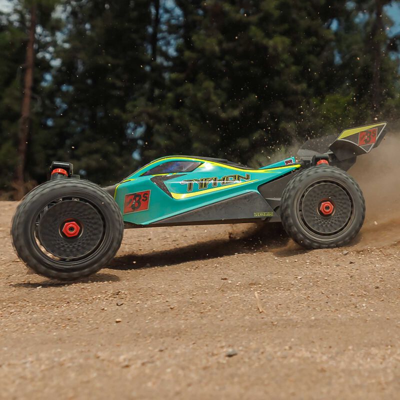Arrma 1/8 TYPHON 223S BLX Brushless 4X4 Buggy RTR with DSC, Green