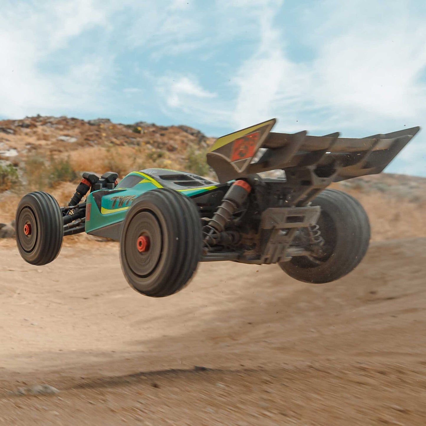 Arrma 1/8 TYPHON 223S BLX Brushless 4X4 Buggy RTR with DSC, Green
