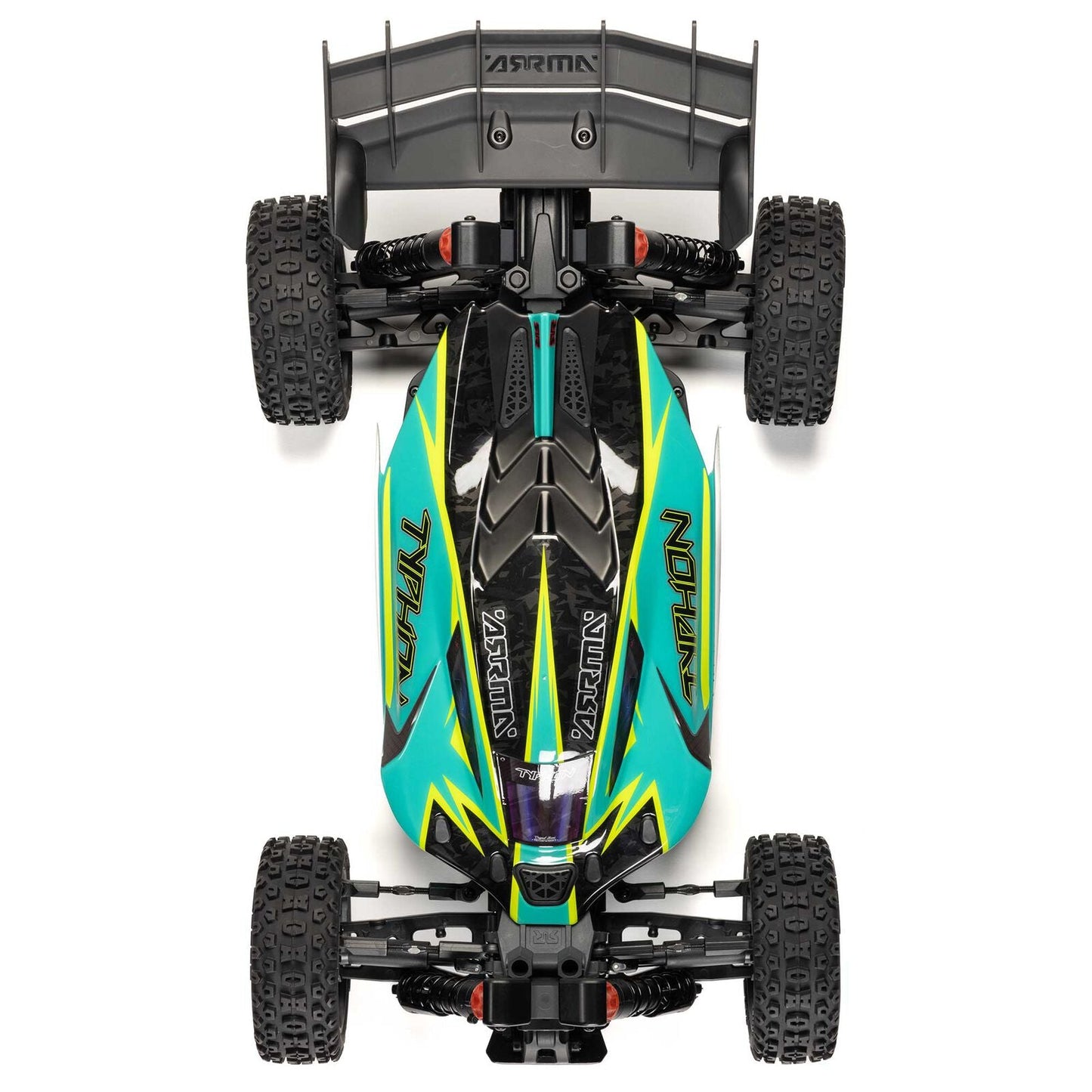 Arrma 1/8 TYPHON 223S BLX Brushless 4X4 Buggy RTR with DSC, Green