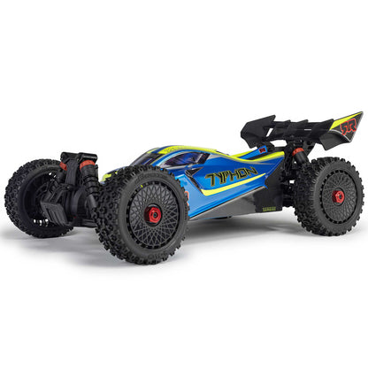1/8 TYPHON 4X4 223S BLX BRUSHLESS BUGGY RTR WITH DSC  BLUE/YELLOW