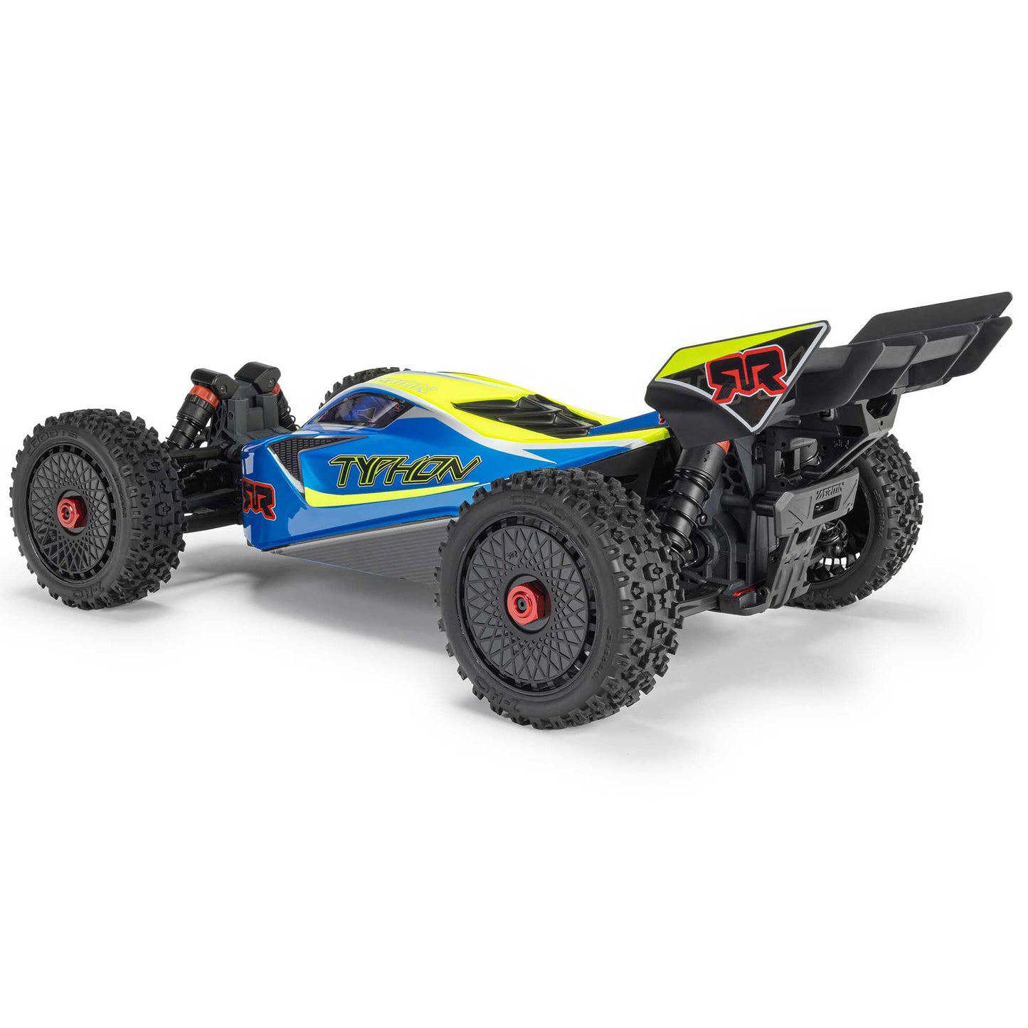 1/8 TYPHON 4X4 223S BLX BRUSHLESS BUGGY RTR WITH DSC  BLUE/YELLOW