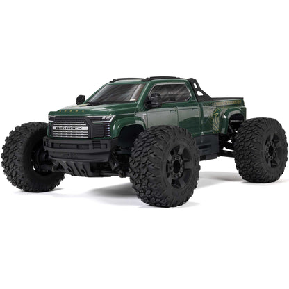 1/10 BIG ROCK 4X4 223S BLX BRUSHLESS STREET TRUCK RTR WITH DSC, (Green)