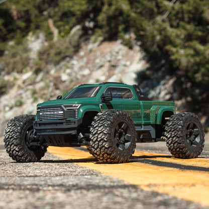 1/10 BIG ROCK 4X4 223S BLX BRUSHLESS STREET TRUCK RTR WITH DSC, (Green)