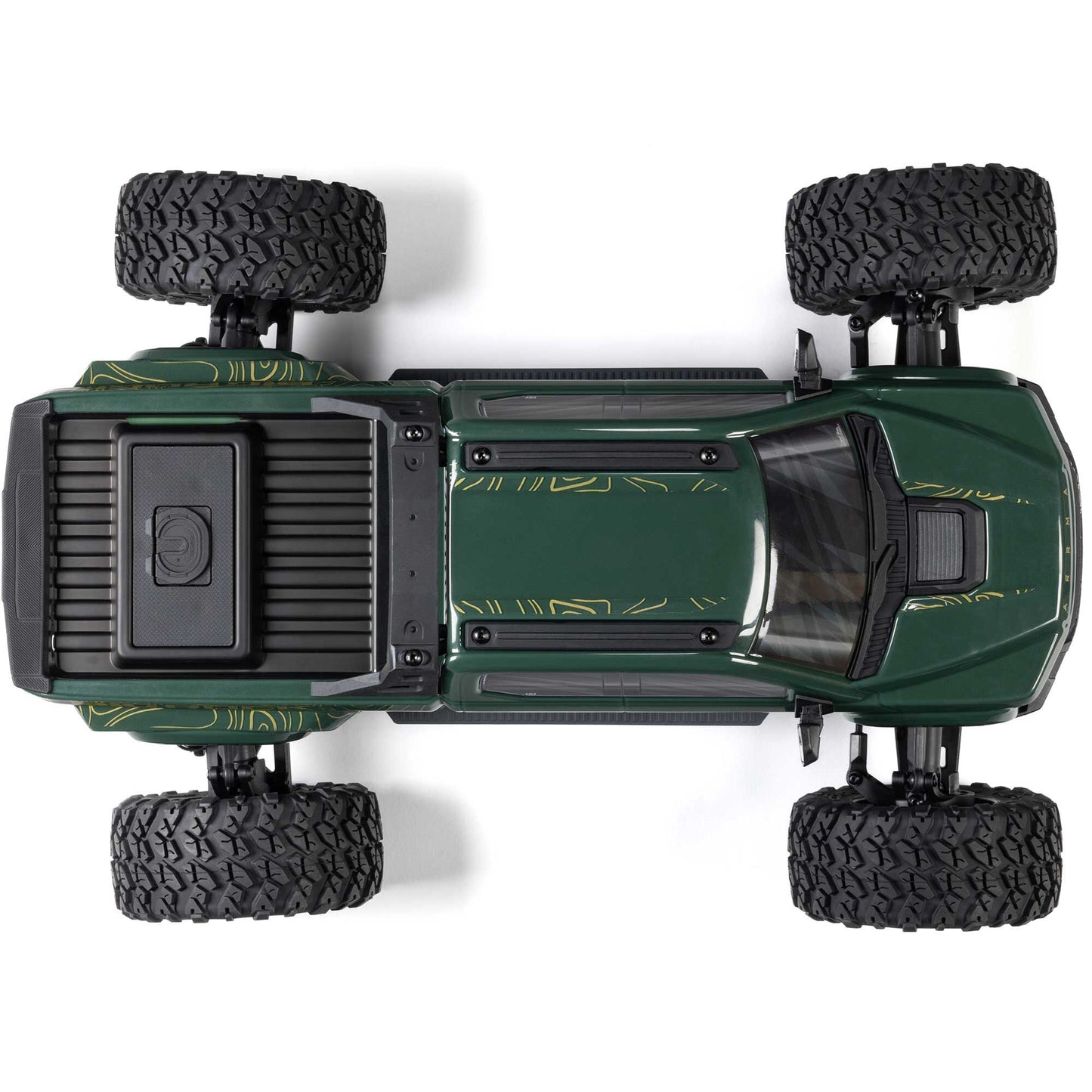 1/10 BIG ROCK 4X4 223S BLX BRUSHLESS STREET TRUCK RTR WITH DSC, (Green)