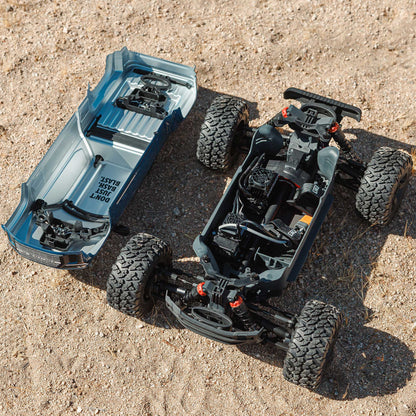 1/10 BIG ROCK 4X4 223S BLX BRUSHLESS STREET TRUCK RTR WITH DSC, (Blue)