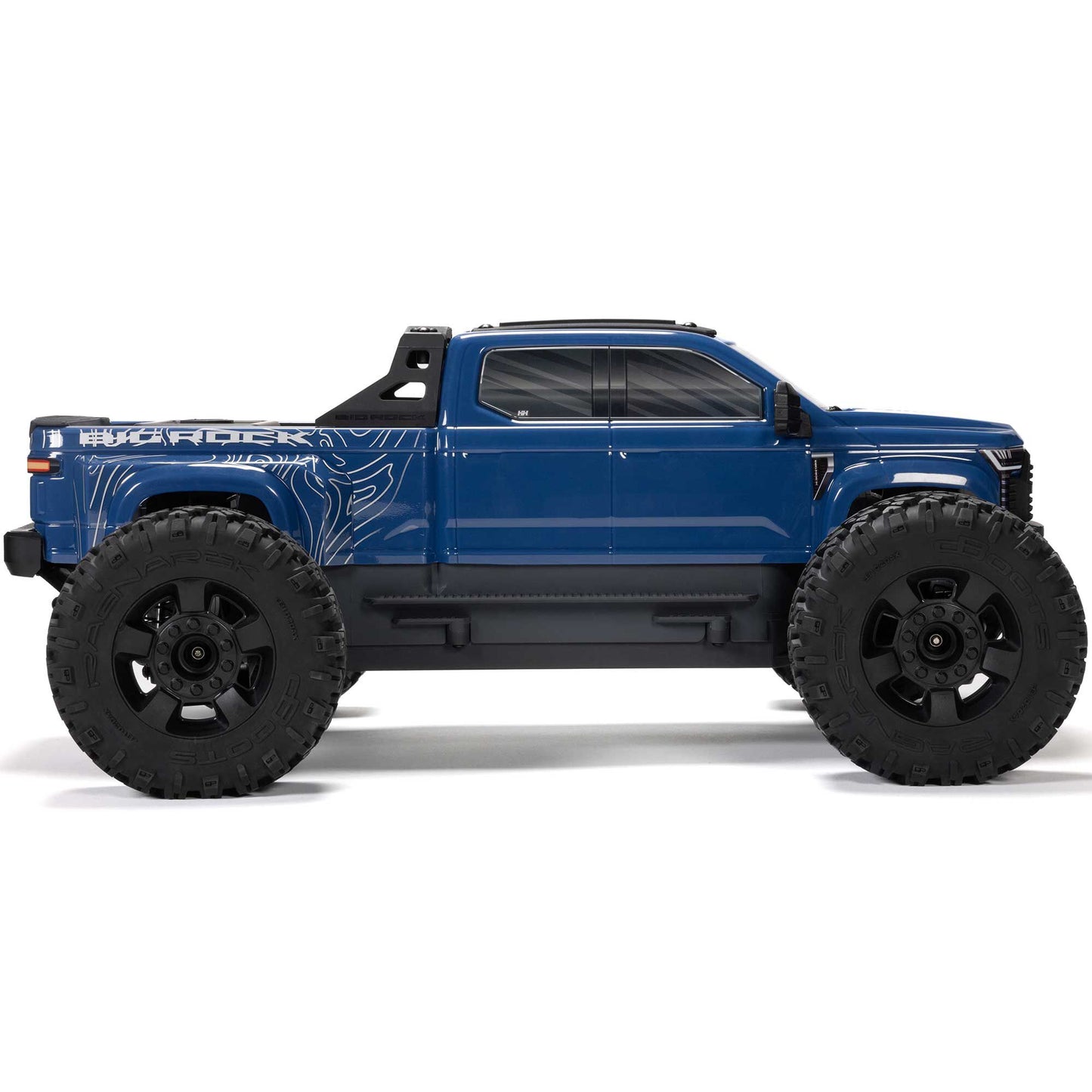 1/10 BIG ROCK 4X4 223S BLX BRUSHLESS STREET TRUCK RTR WITH DSC, (Blue)