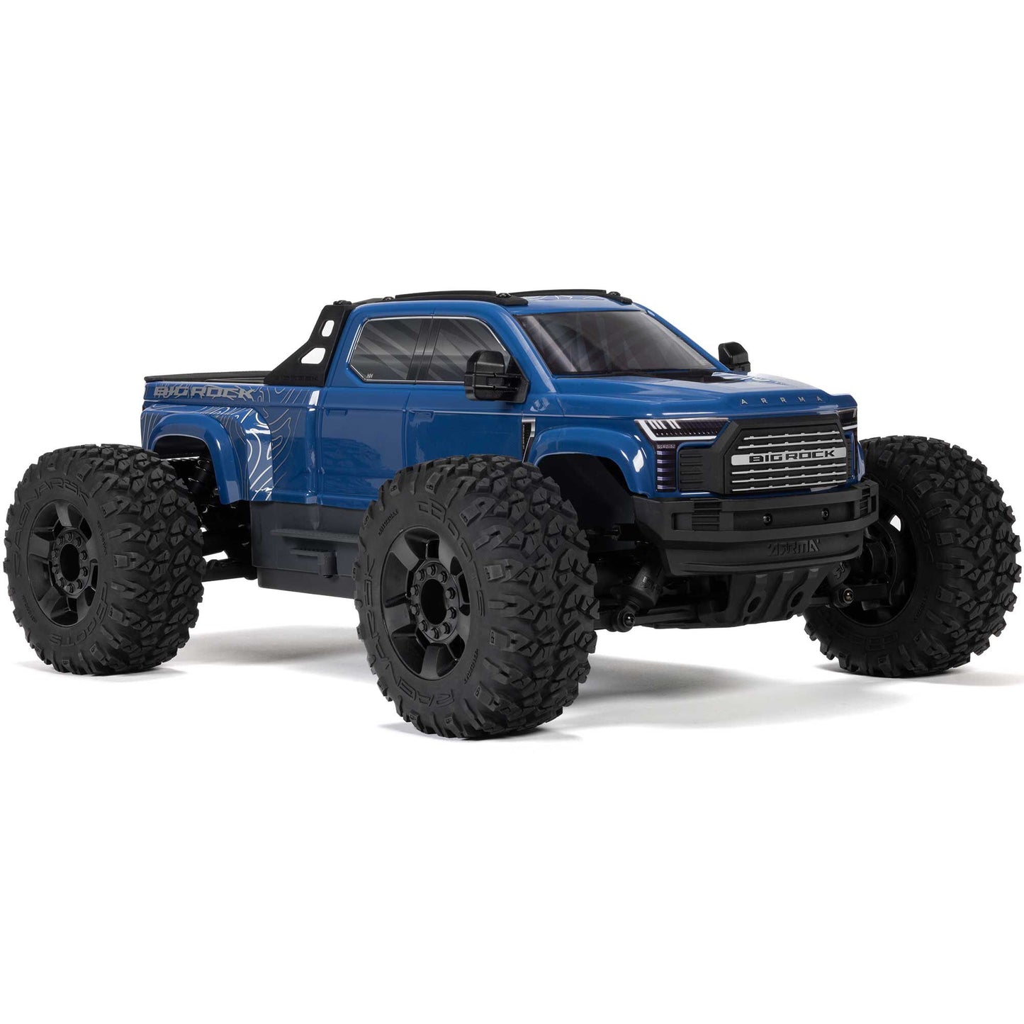 1/10 BIG ROCK 4X4 223S BLX BRUSHLESS STREET TRUCK RTR WITH DSC, (Blue)