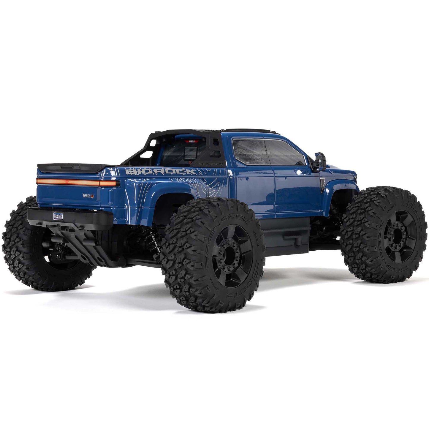 1/10 BIG ROCK 4X4 223S BLX BRUSHLESS STREET TRUCK RTR WITH DSC, (Blue)