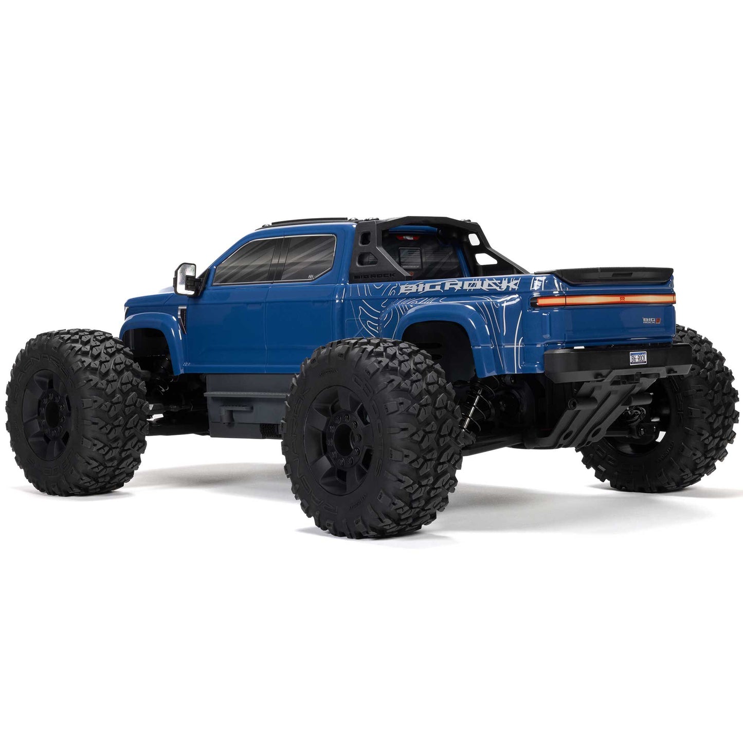 1/10 BIG ROCK 4X4 223S BLX BRUSHLESS STREET TRUCK RTR WITH DSC, (Blue)