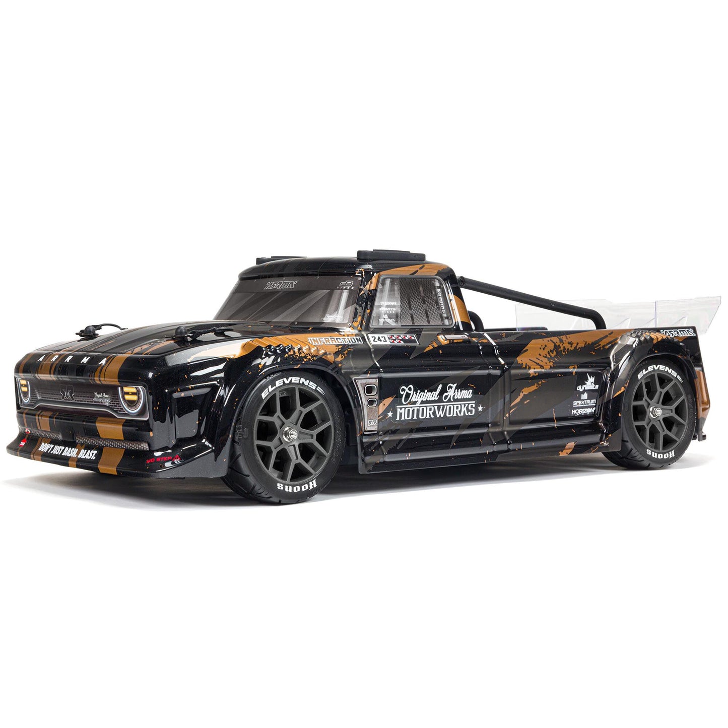 1/8 INFRACTION 3S 4X4 RTR Brushless All-Road Street Bash, Black/Gold