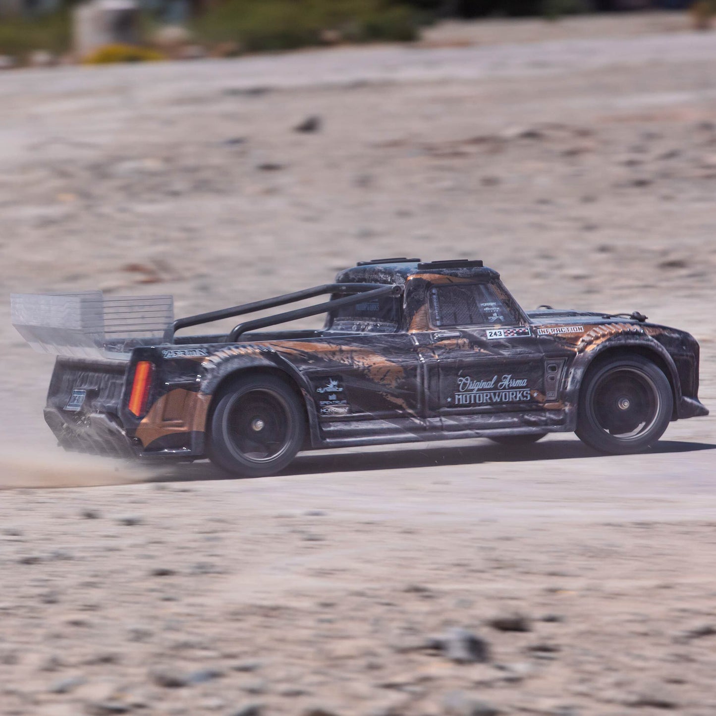 1/8 INFRACTION 3S 4X4 RTR Brushless All-Road Street Bash, Black/Gold