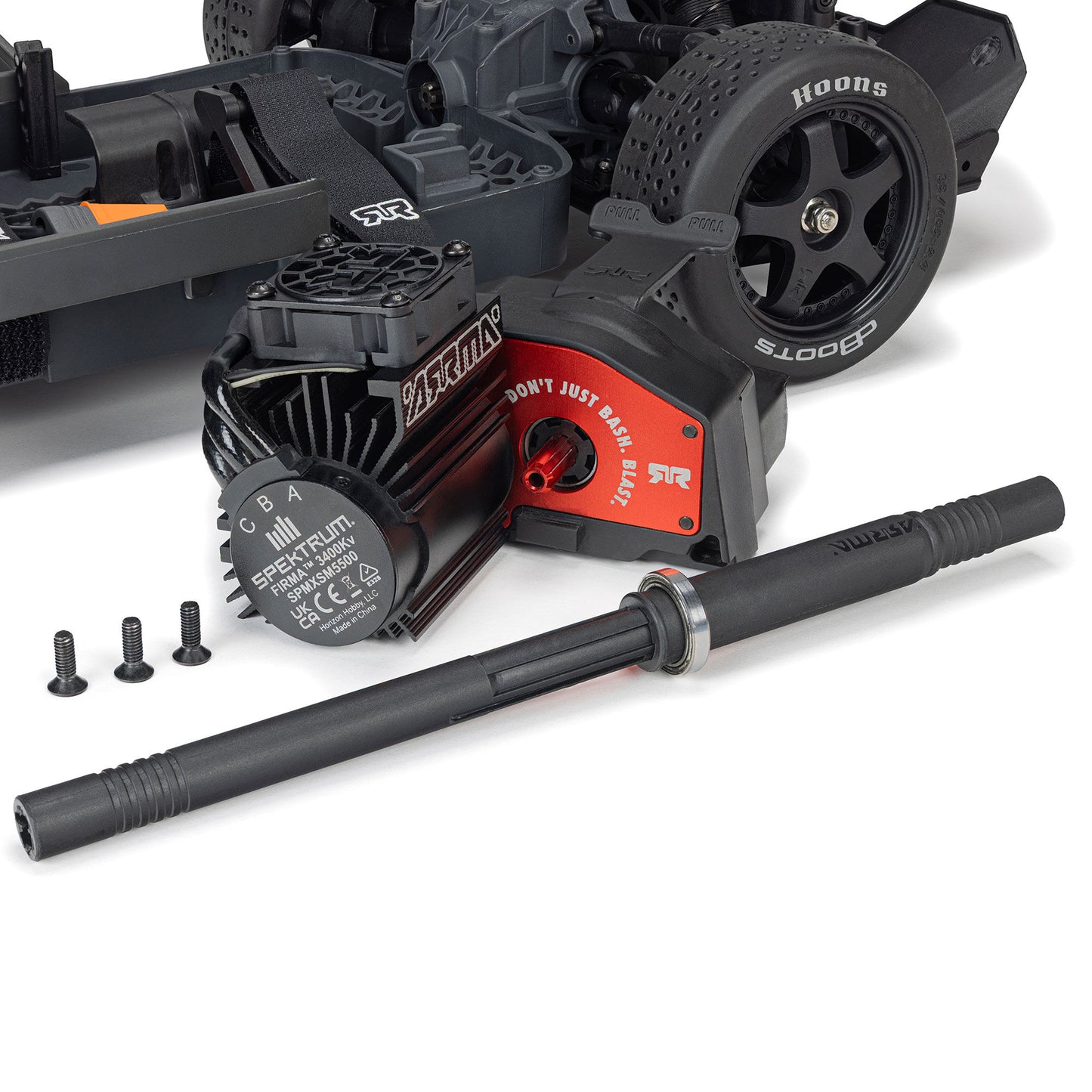 1/8 INFRACTION 223S DSC 4X4 RTR Brushless All-Road Street Bash Truck, Blue/Red