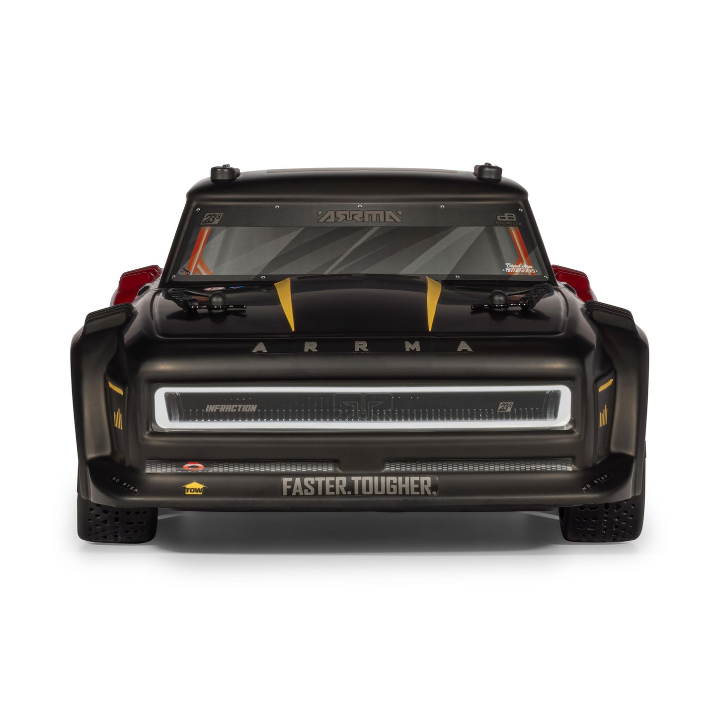1/8 INFRACTION 223S DSC 4X4 RTR Brushless All-Road Street Bash Truck, Black/Red